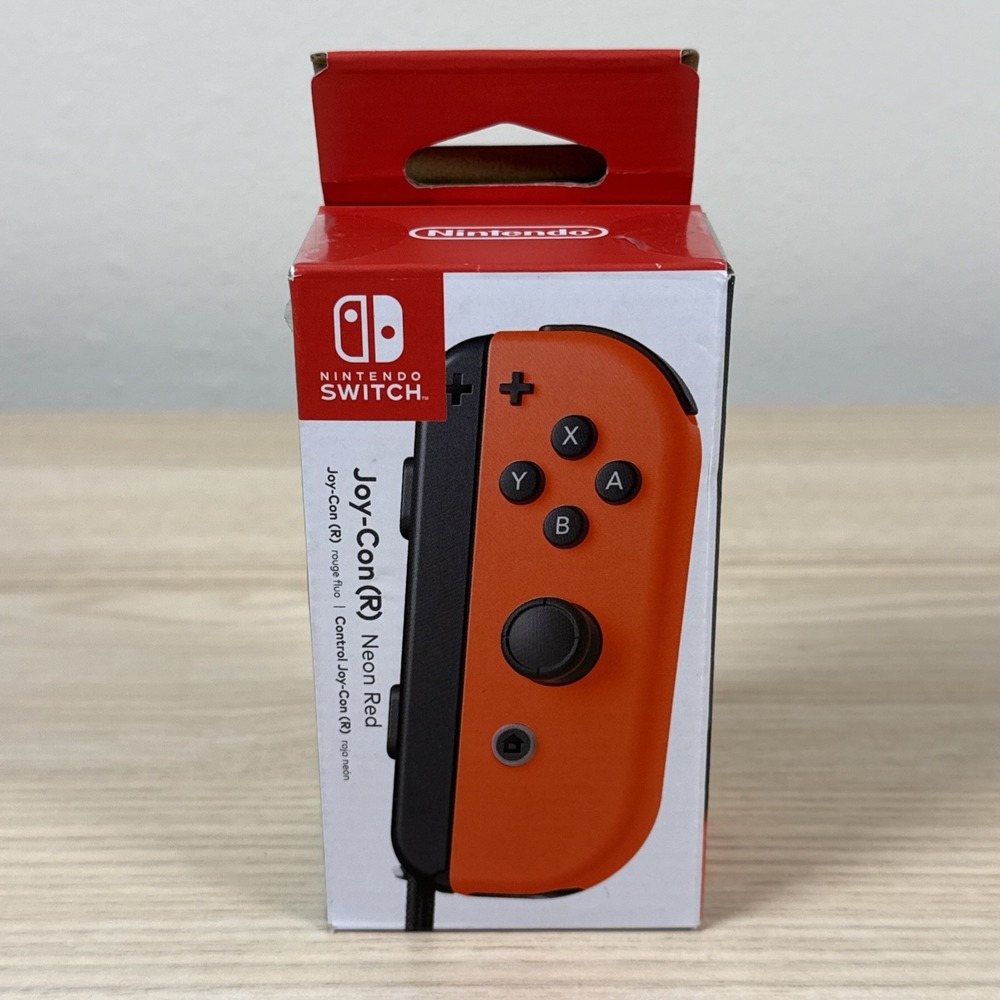 Nintendo Switch Joy-Con Right Controller Neon Red, OEM, HAC-016